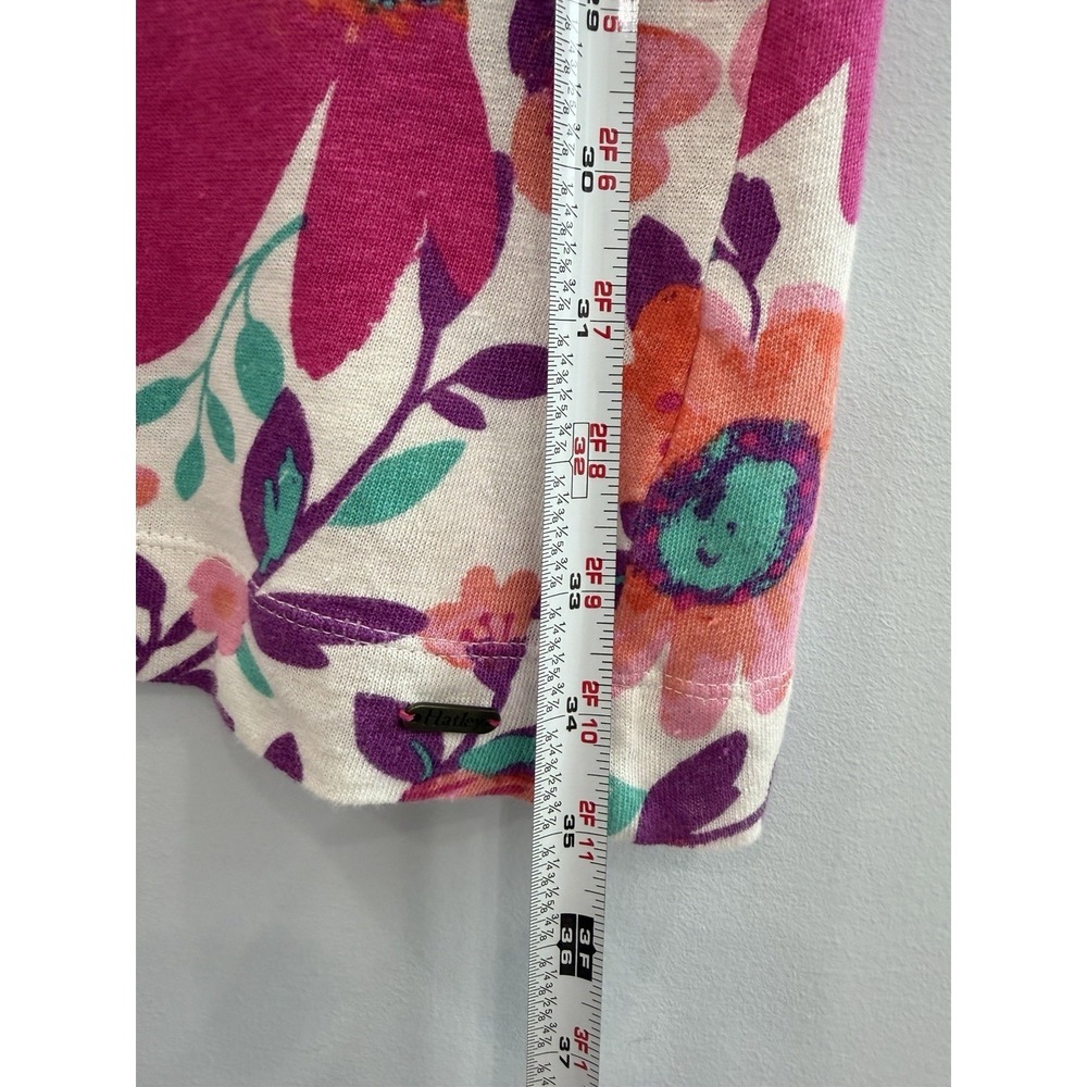 Hatley Cotton Linen Dress Small Relaxed Fit Casual Coastal Cottagecore Style - Picture 8 of 8